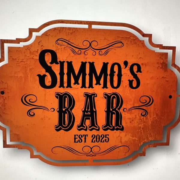Vintage Custom Bar Sign 1M
