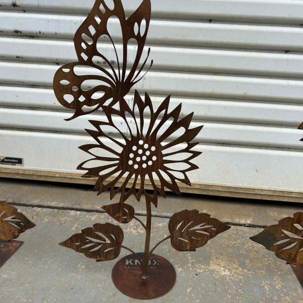 60cm Butterfly on Sun Flower